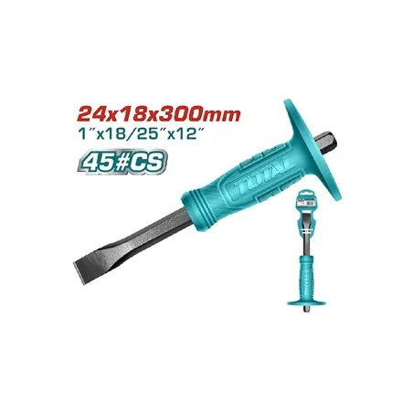 SCALPELLO A TAGLIO CON PARAMANO MM 24X18X300 TOTAL