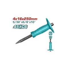 SCALPELLO A PUNTA CON PARAMANO MM 4X16X250 TOTAL