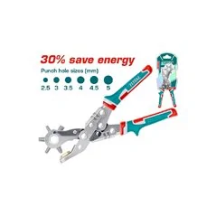 PINZA FUSTELLATRICE 6 MISURE TOTAL