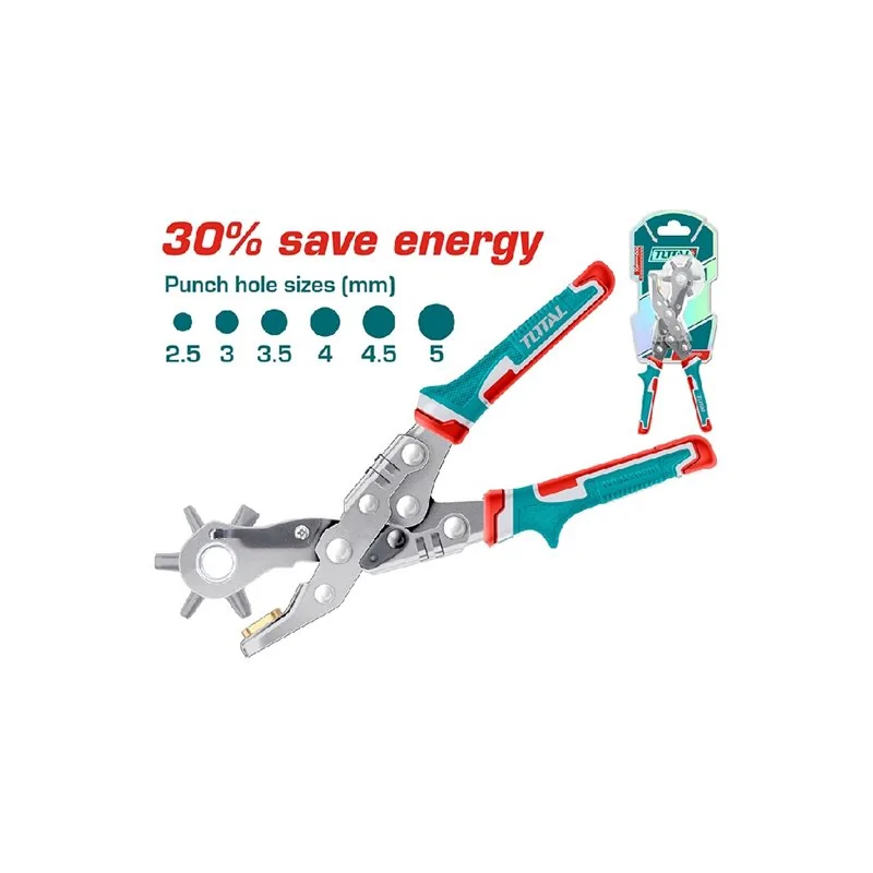 PINZA FUSTELLATRICE 6 MISURE TOTAL