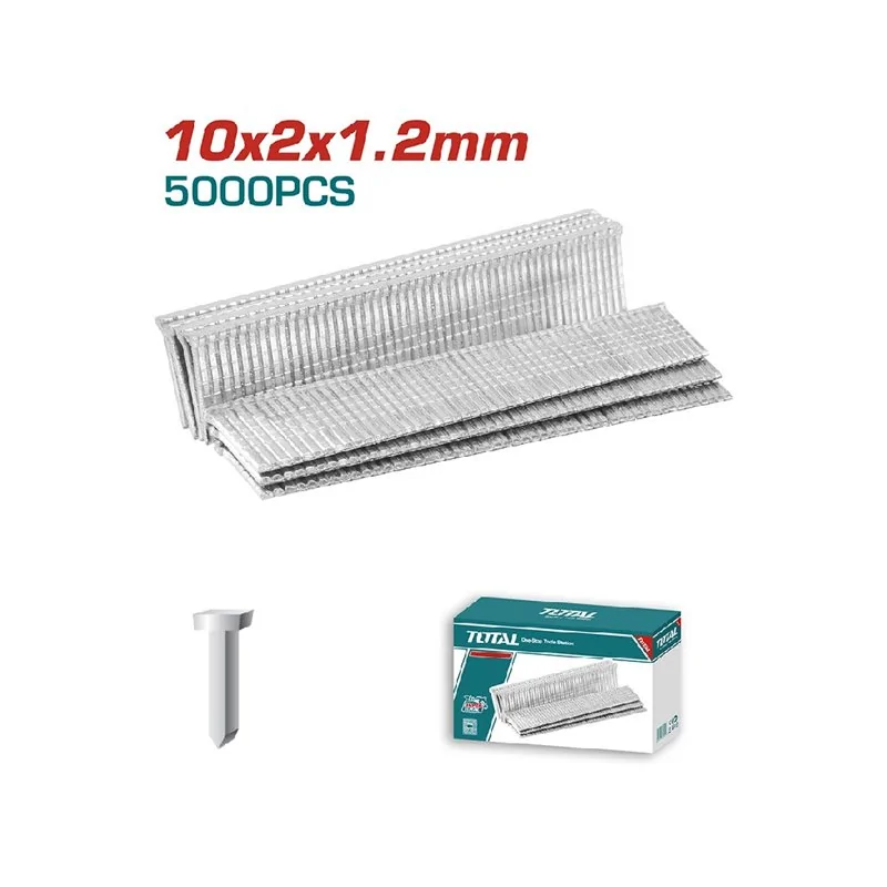 CHIODI PER SPILLATRICE MM 10X2X1,2 PZ 5000 TOTAL