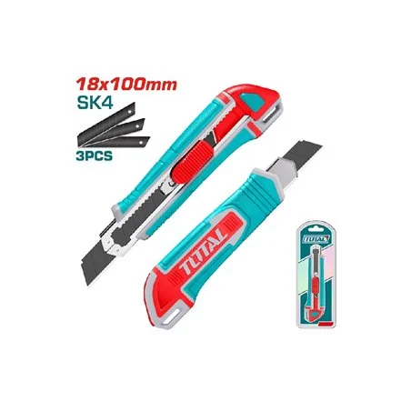 CUTTER CON 3 LAME MM 18X100 LAMA SK4 TOTAL