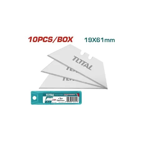 LAME CUTTER A TRAPEZIO MM 19X61 PZ 10 TOTAL