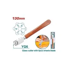 TAGLIAVETRO TIPO TEDESCO MM 130 MANICO LEGNO TOTAL