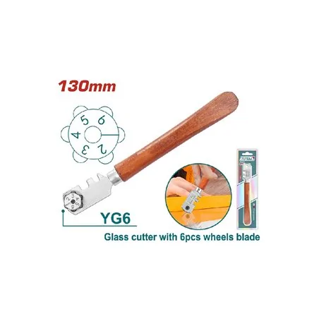 TAGLIAVETRO TIPO TEDESCO MM 130 MANICO LEGNO TOTAL