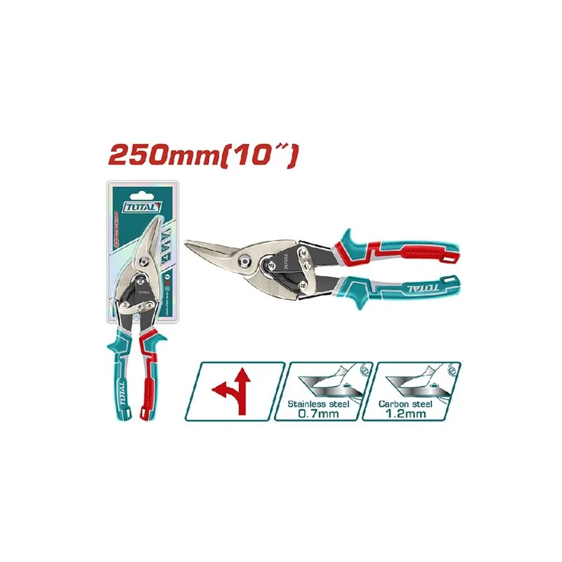 CESOIA LAMIERA DOPPIA LEVA TAGLIO SX MM 250 TOTAL