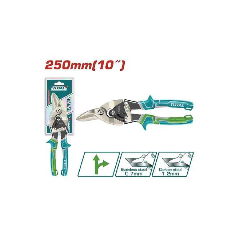 CESOIA LAMIERA DOPPIA LEVA TAGLIO DX MM 250 TOTAL