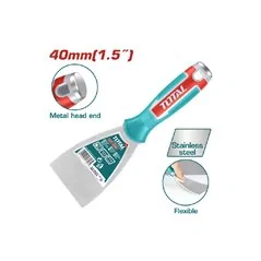 SPATOLA PER STUCCO CON MANICO IN ABS MM 40 TOTAL