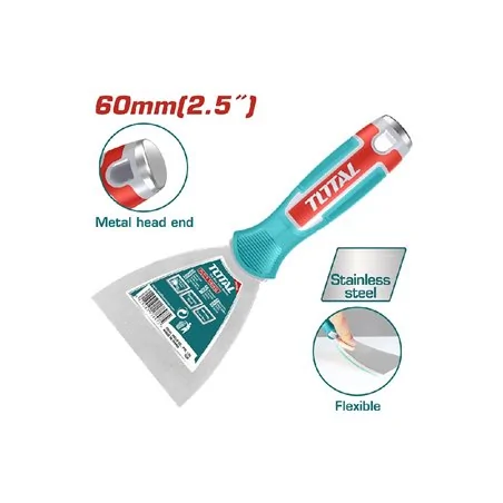 SPATOLA PER STUCCO CON MANICO IN ABS MM 60 TOTAL