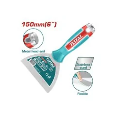 SPATOLA PER STUCCO CON MANICO IN ABS MM 150 TOTAL