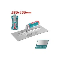 FRATTAZZO LISCIO MANICO FIBRA MM 280X130 TOTAL