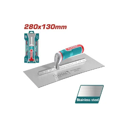 FRATTAZZO LISCIO MANICO FIBRA MM 280X130 TOTAL