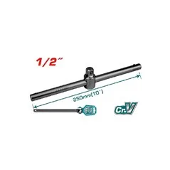 CHIAVE A T SCORREVOLE 1/2" MM 250 CR-V TOTAL