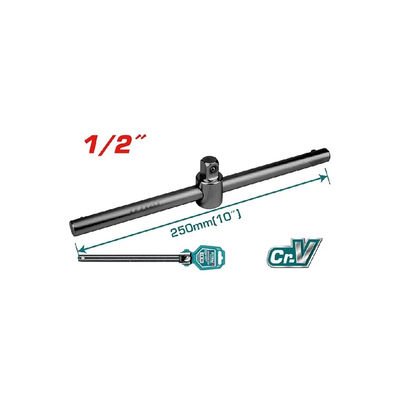 CHIAVE A T SCORREVOLE 1/2" MM 250 CR-V TOTAL