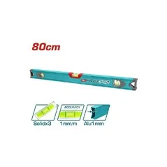 LIVELLA ALLUMINIO 3 BOLLE CM 80 TOTAL