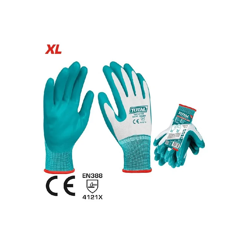 GUANTI IN NITRILE 13 XL TOTAL