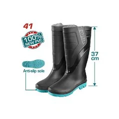 STIVALI DA LAVORO IN PVC TAGLIA 41 TOTAL