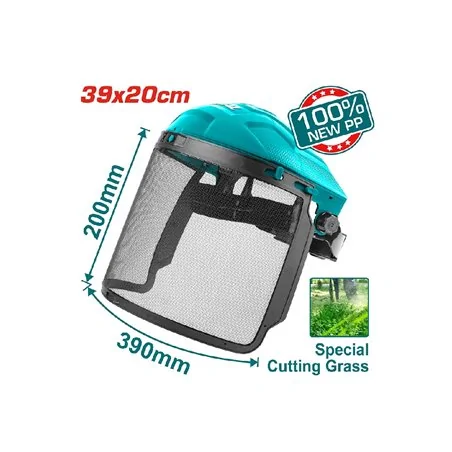 VISIERA PROTETTIVA CON RETE TOTAL