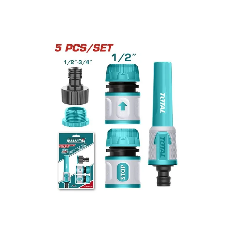 SET IRRIGAZIONE LANCIA+RACCORDI PZ 5 TOTAL