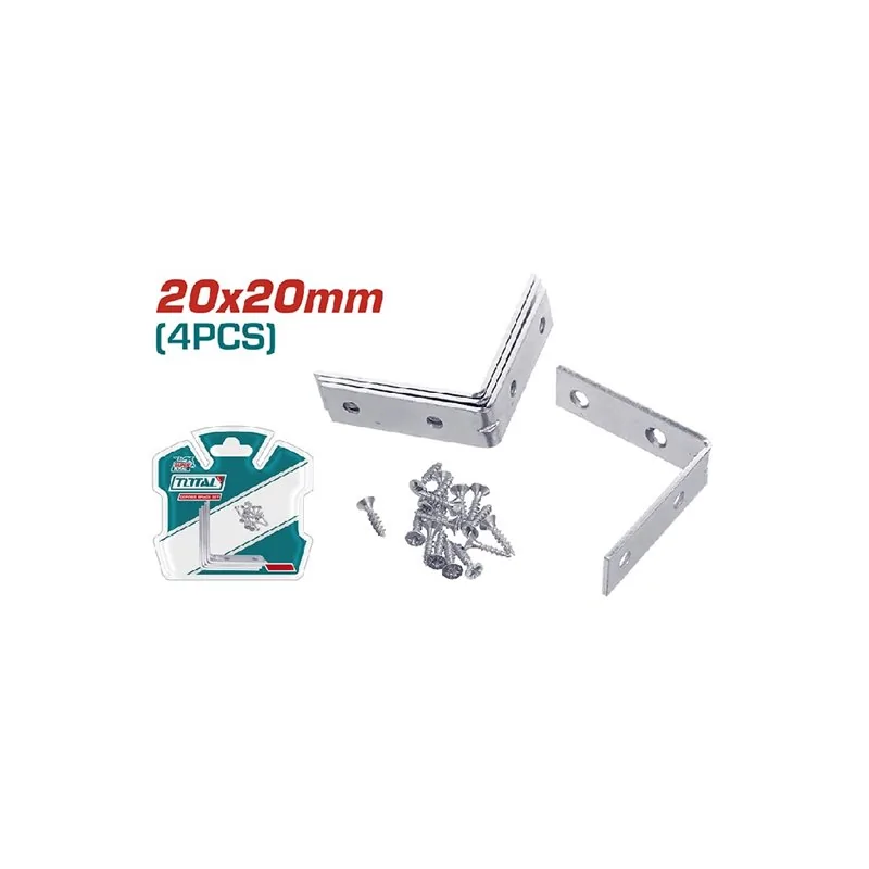 SQUADRETTA GIUNZIONE ANGOLARE 20X20 PZ 4 TOTAL