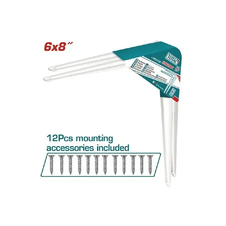 COPPIA REGGIMENSOLE CM 15X20 CON VITI TOTAL