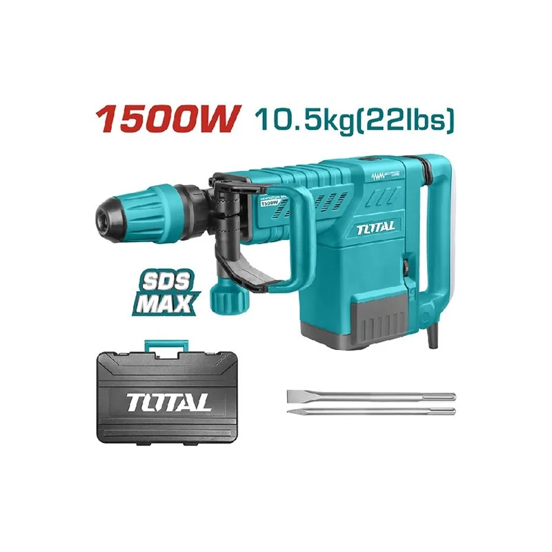 MARTELLO DEMOLITORE SDS MAX 1500W TOTAL