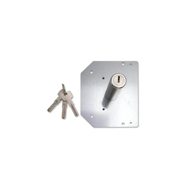 copy of NARROW THREE-POINT RIM LOCK WITH DOUBLE CYLINDER AND LATCH TECO T1980