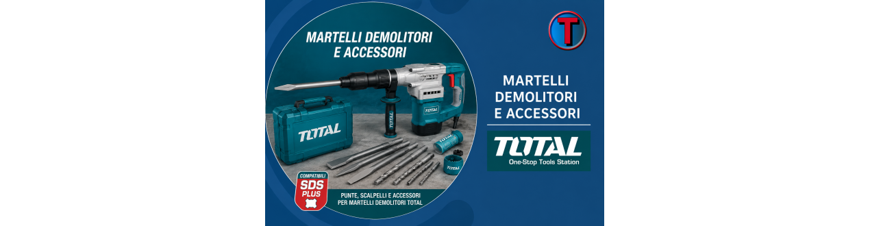 Martelli Demolitori TOTAL e Accessori | Tre A