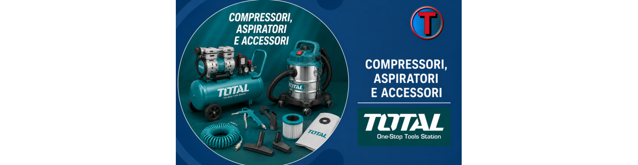 Compressori, Aspiratori e Idropulitrici TOTAL | Tre A