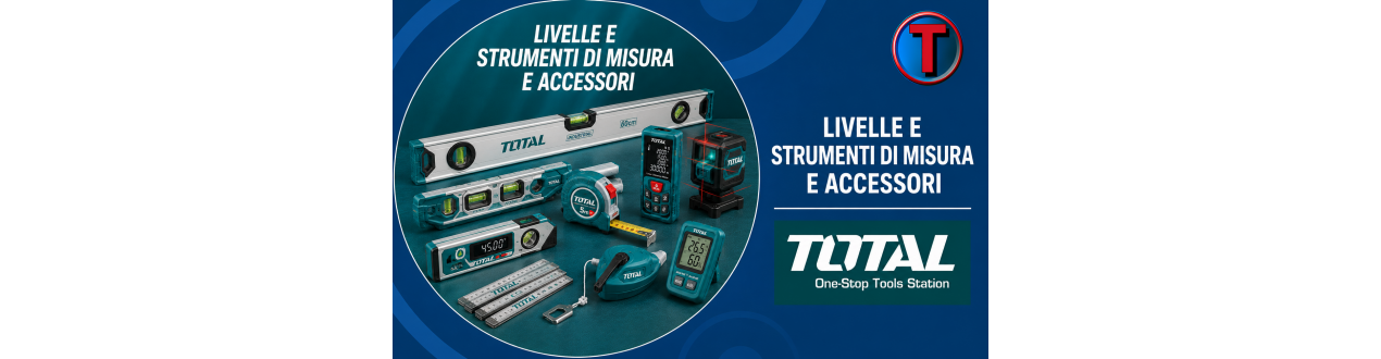 Livelle e Strumenti di Misura TOTAL | Tre A