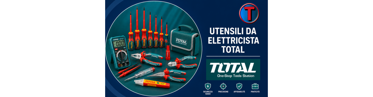 Utensili da Elettricista TOTAL | Tre A