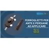 Ferroglietti per ante e persiane ad applicare serie 35