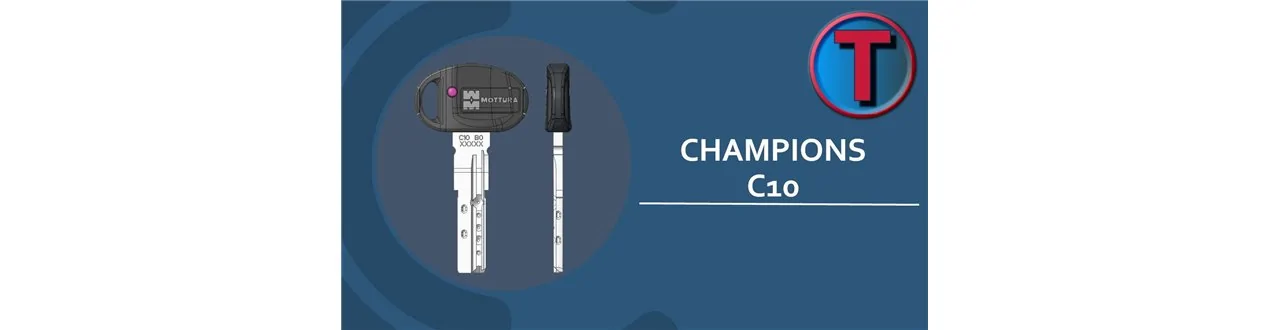 Cilindro europeo Mottura Champions C10
