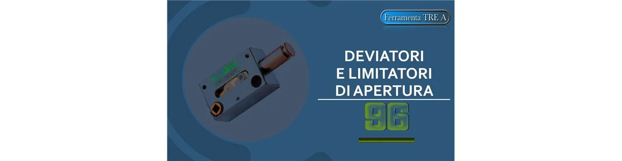 Deviatori e limitatori di apertura serie 96