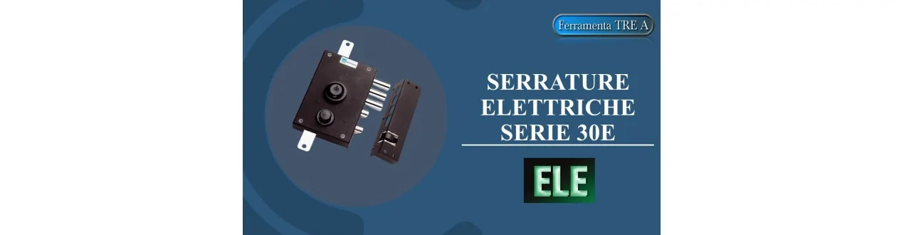 Elettroserrature Mottura Serie 30E da Applicare