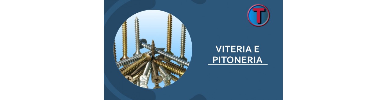 Viteria e Pitoneria Online: Viti e Ganci a Vite | Ferramenta Tre A