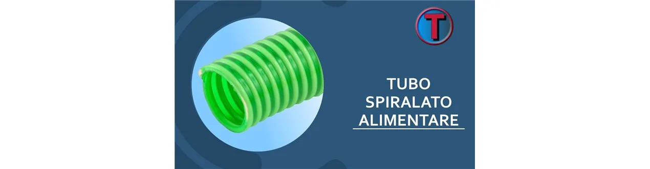 Tubi Spiralati Alimentari per Aspirazione e Pompe