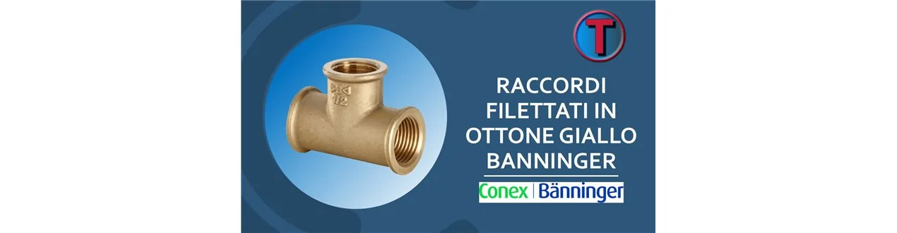 RACCORDI IN OTTONE BANNINGER