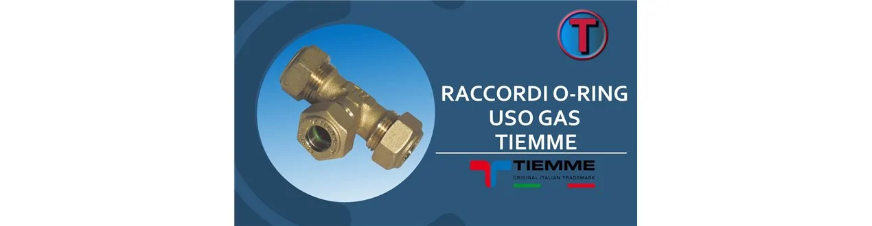 RACCORDERIA O-RING PER GAS TIEMME