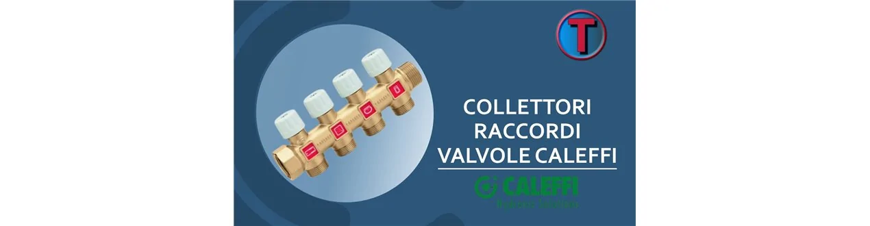 COLLETTORI, RACCORDI E VALVOLE CALEFFI