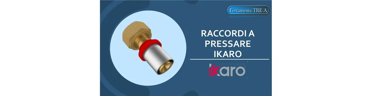 RACCORDI A PRESSARE IKARO PER TUBO MULTISTRATO