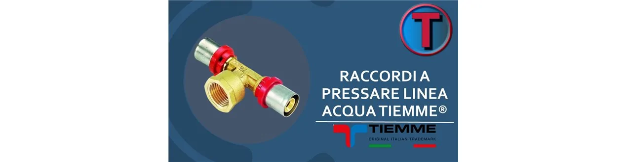 RACCORDI A PRESSARE TIEMME