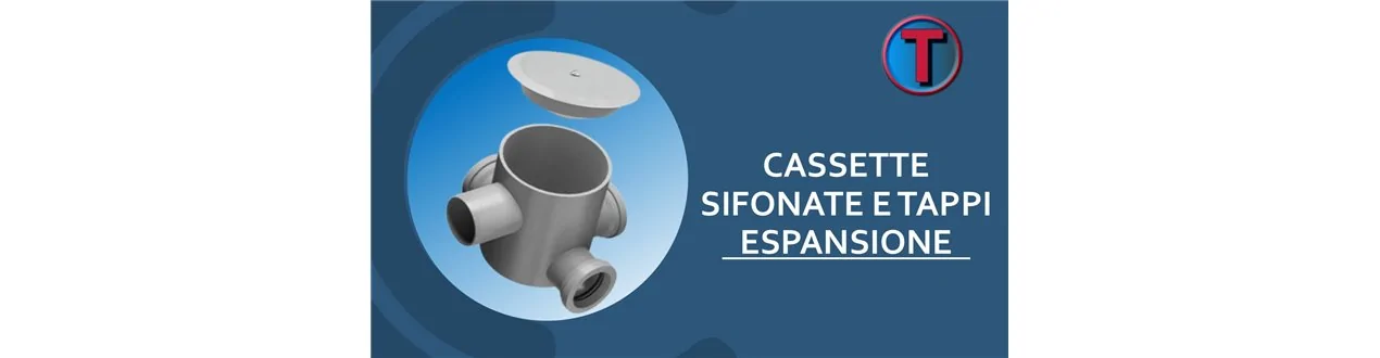 TAPPI E CASSETTE SIFONATE IN PVC-PP