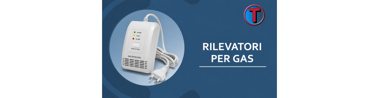 Rilevatori e Sensori Gas Metano e GPL | Tre A