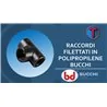 RACCORDI FILETTATI IN PLASTICA BUCCHI