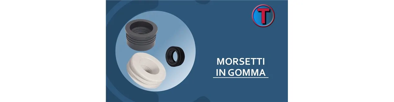 MORSETTI IN GOMMA
