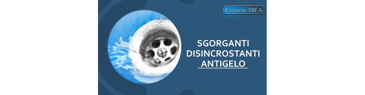 SGORGANTI, DISINCROSTANTI, DETERGENTI, ADDITIVI