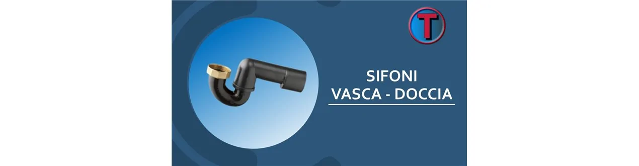 SIFONI DOCCIA-VASCA IN PP E PEHD