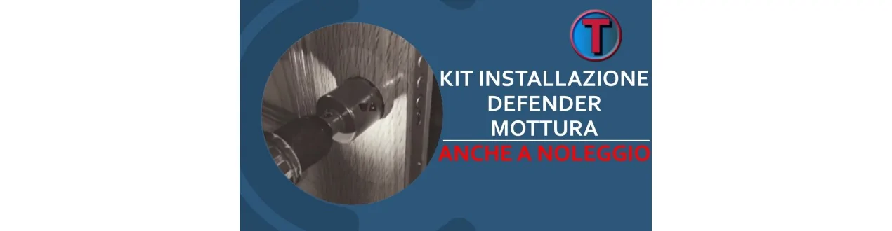 KIT INSTALLAZIONE DEFENDER MOTTURA