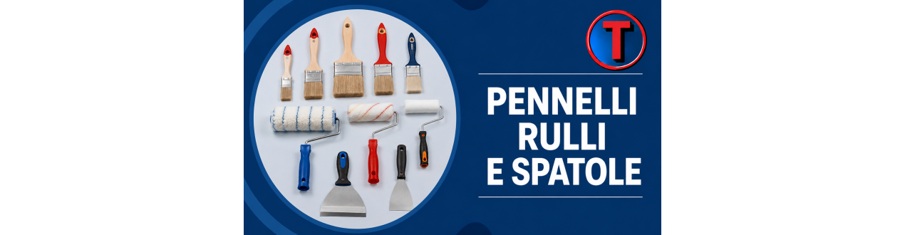 Pennelli, Rulli e Spatole per Pittura | Ferramenta Tre A